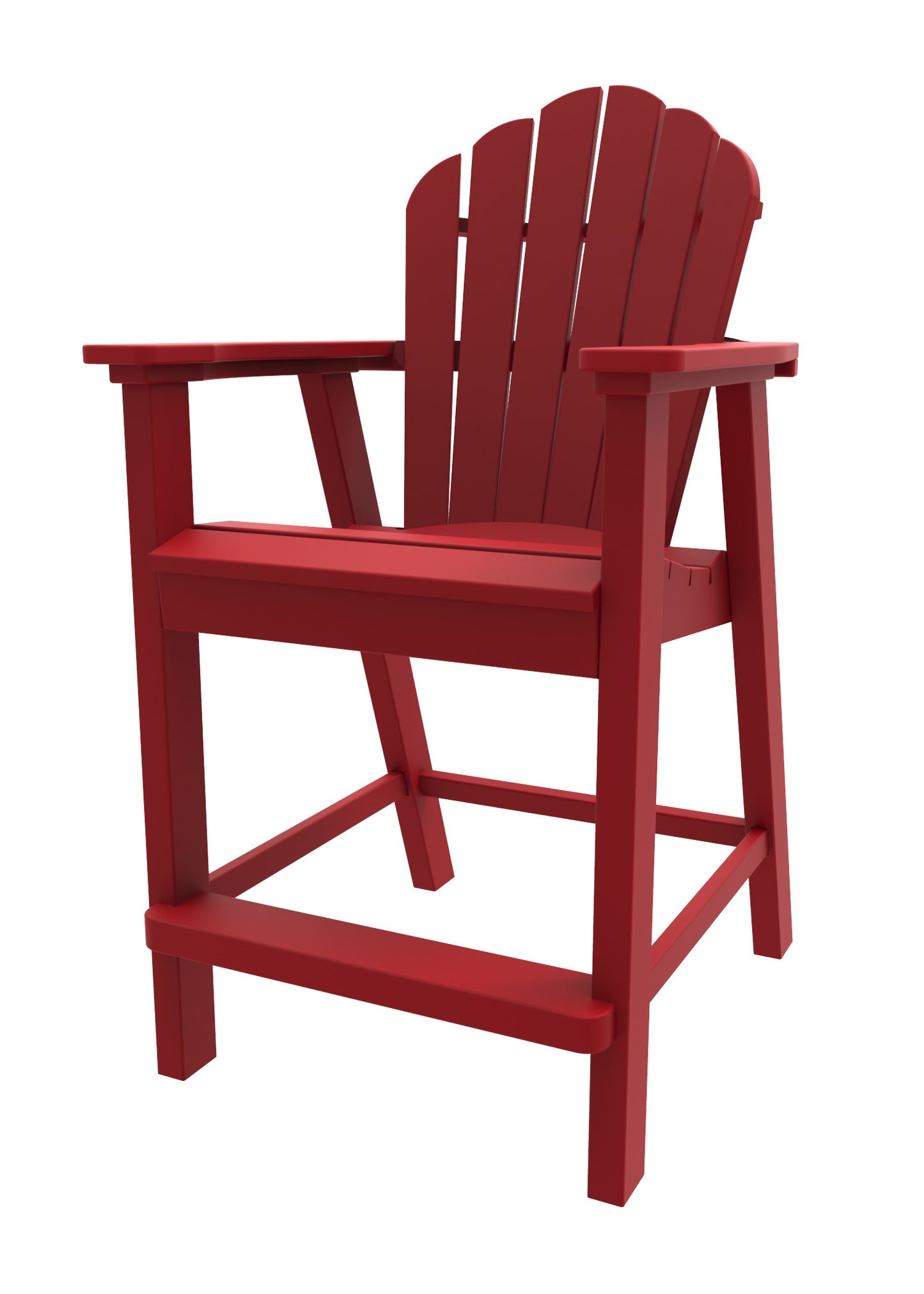Seaside Casual Recycled Plastic Adirondack Classic Balcony Chair (COUNTER HEIGHT) - LEAD TIME TO SHIP 4 TO 6 WEEKS