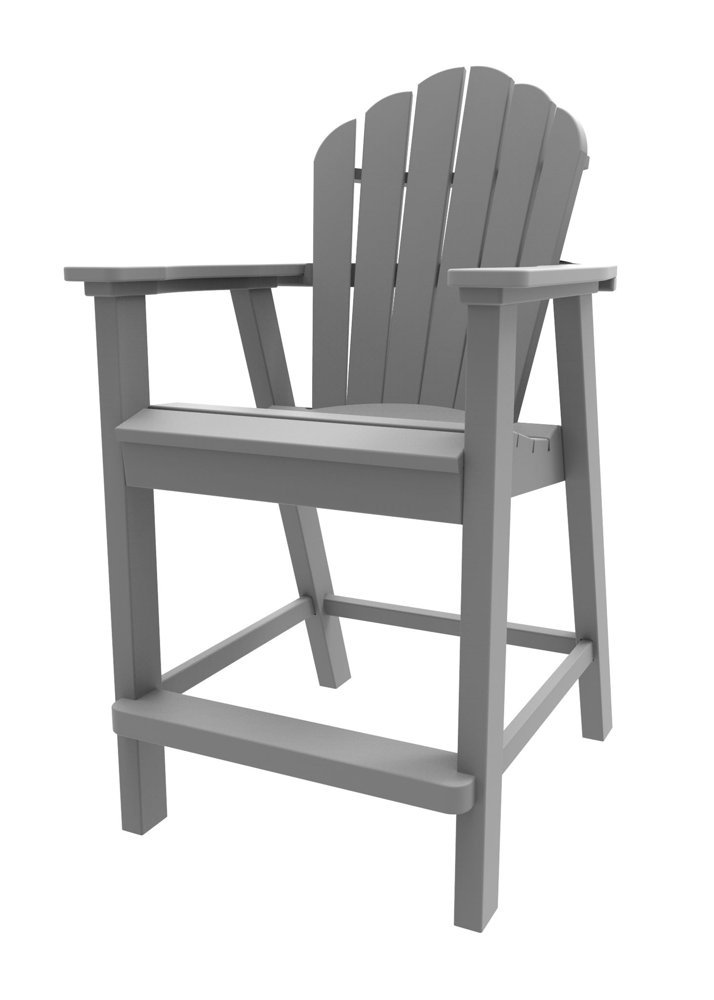 Seaside Casual Recycled Plastic Adirondack Classic Balcony Chair (COUNTER HEIGHT) - LEAD TIME TO SHIP 4 TO 6 WEEKS