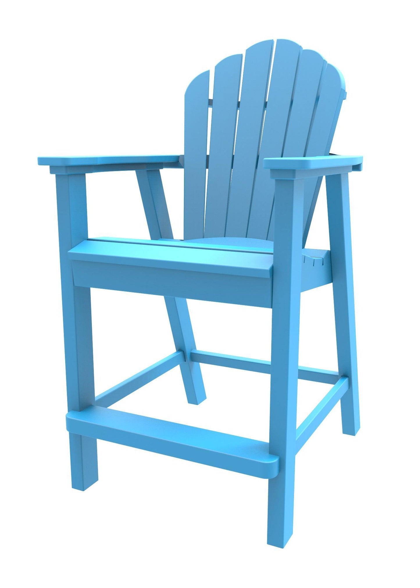 Seaside Casual Recycled Plastic Adirondack Classic Balcony Chair (COUNTER HEIGHT) - LEAD TIME TO SHIP 4 TO 6 WEEKS