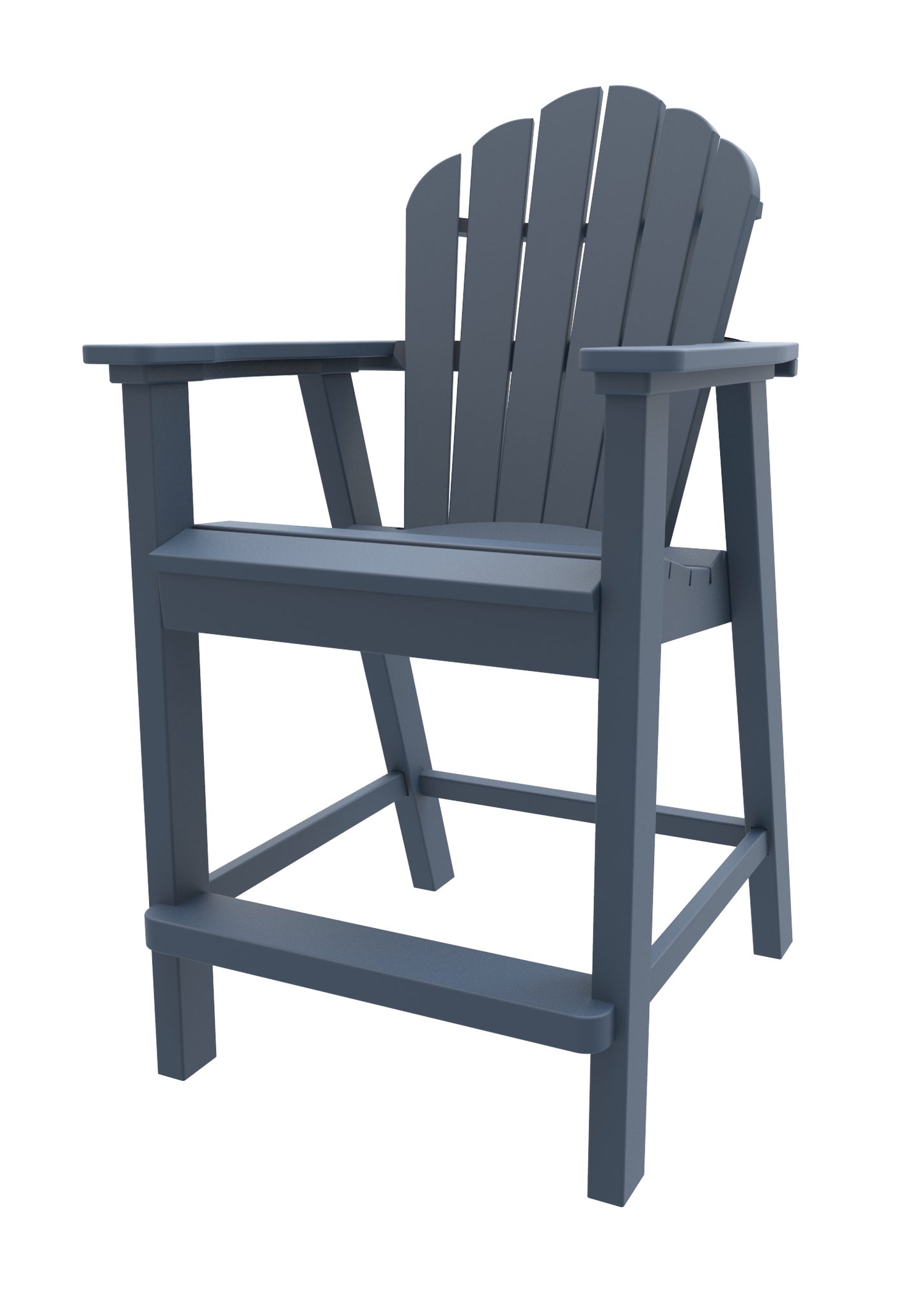 Seaside Casual Recycled Plastic Adirondack Classic Balcony Chair (COUNTER HEIGHT) - LEAD TIME TO SHIP 4 TO 6 WEEKS