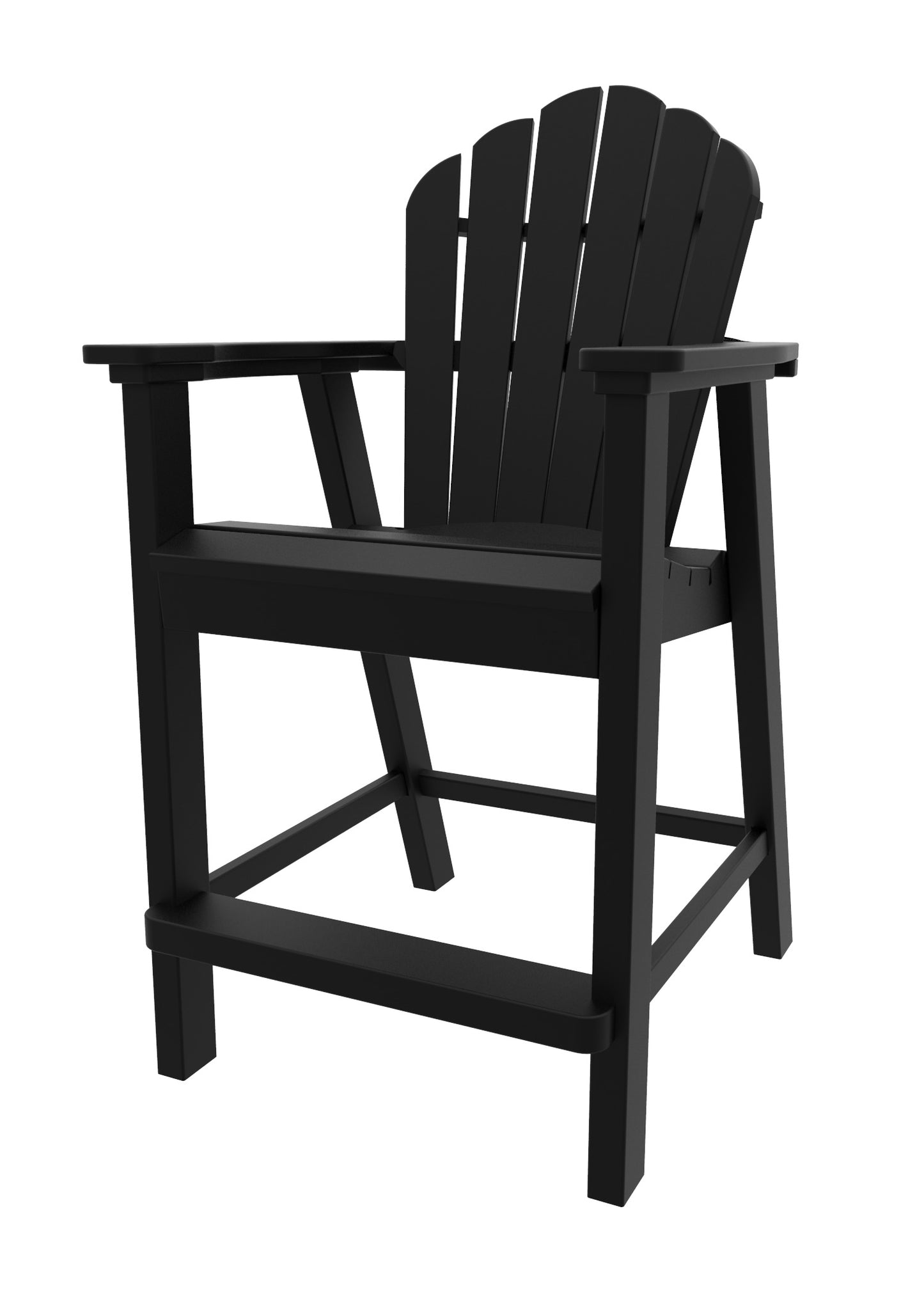 Seaside Casual Recycled Plastic Adirondack Classic Balcony Chair (COUNTER HEIGHT) - LEAD TIME TO SHIP 4 TO 6 WEEKS