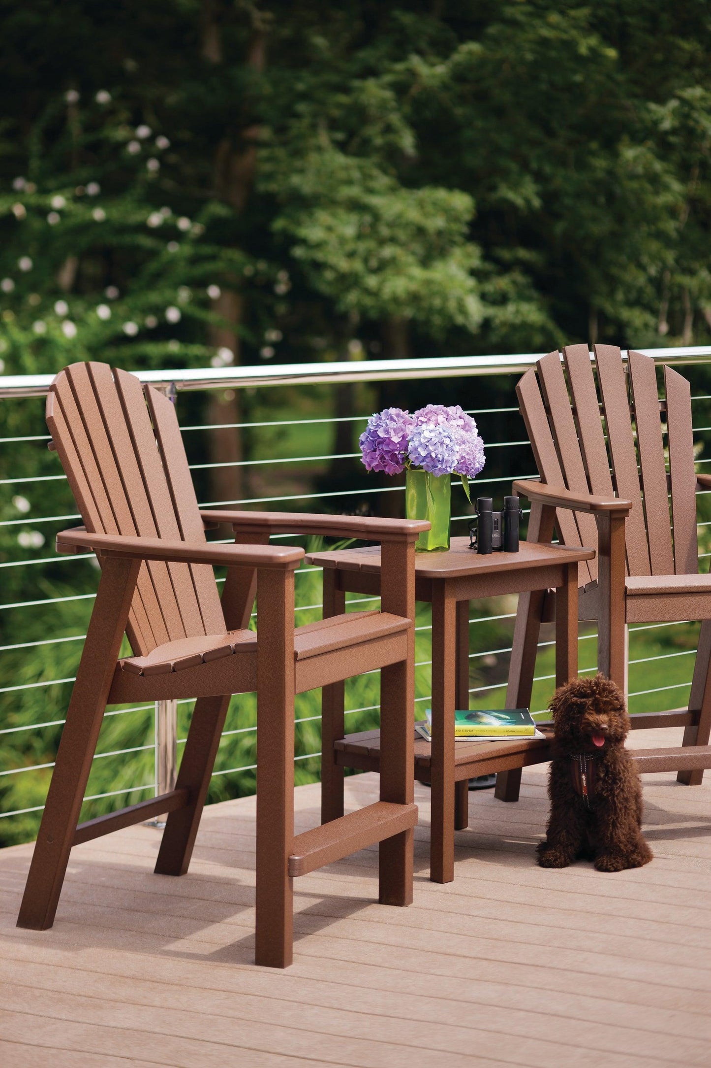 Seaside Casual Recycled Plastic Westerly Balcony End Table (COUNTER HEIGHT) - LEAD TIME TO SHIP 4 TO 6 WEEKS