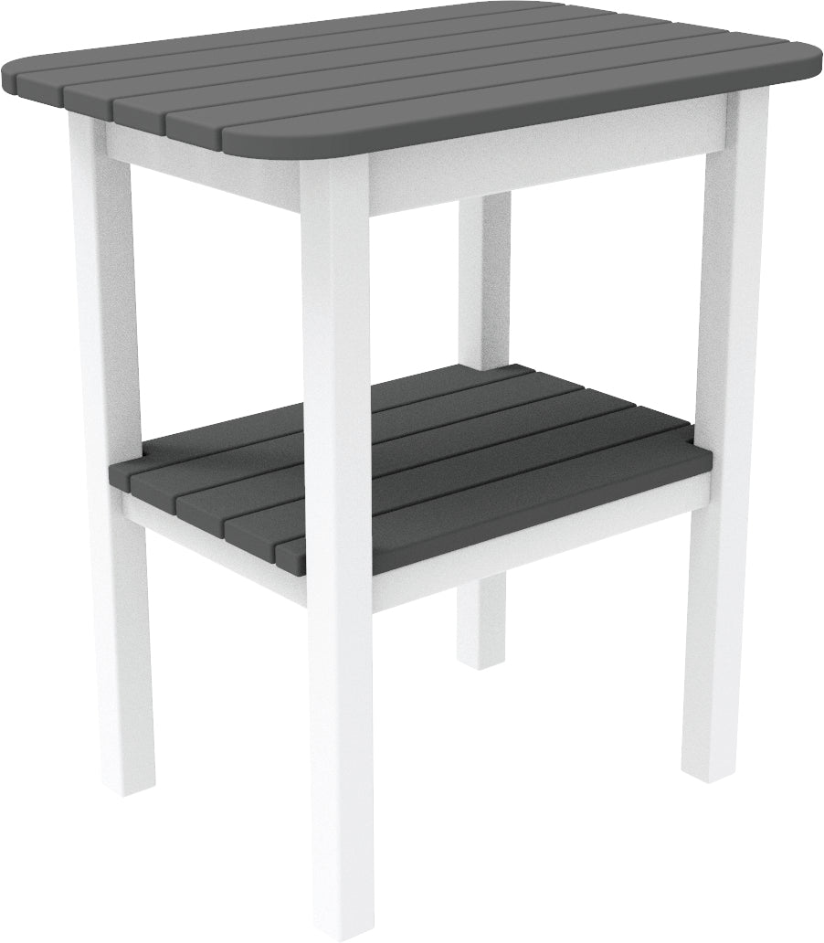 Seaside Casual Recycled Plastic Westerly Balcony End Table (COUNTER HEIGHT) - LEAD TIME TO SHIP 4 TO 6 WEEKS
