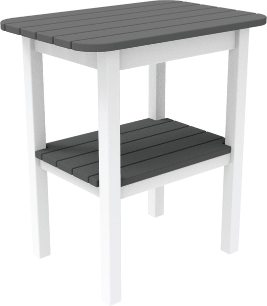 Seaside Casual Recycled Plastic Westerly Balcony End Table (COUNTER HEIGHT) - LEAD TIME TO SHIP 4 TO 6 WEEKS