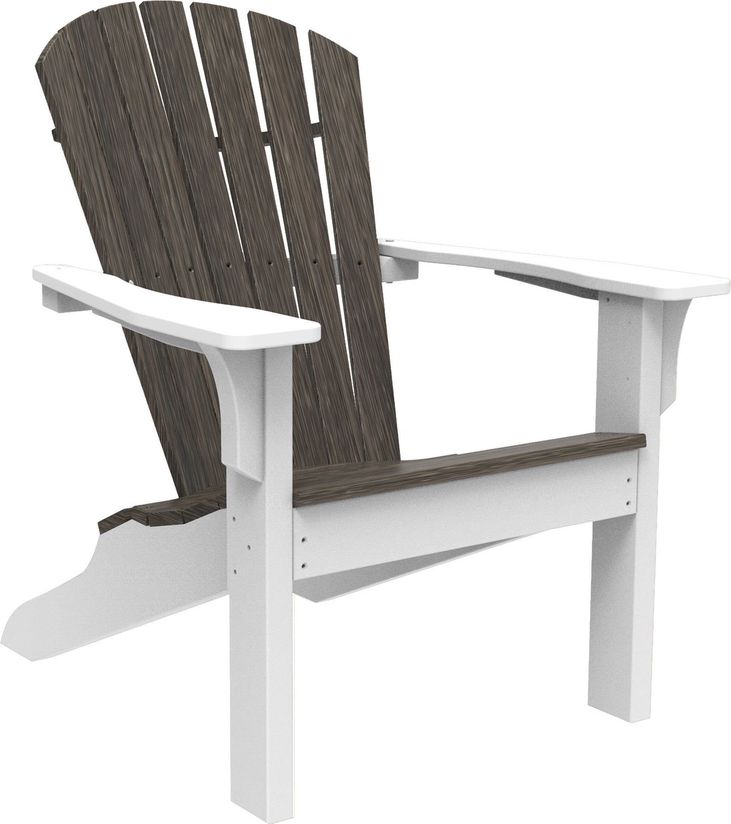 Seaside Casual Recycled Plastic Adirondack Shellback Chair - LEAD TIME TO SHIP 2 TO 4 WEEKS