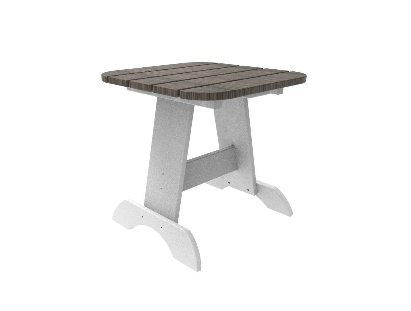 Seaside Casual Recycled Plastic Adirondack End Table - LEAD TIME TO SHIP 4 TO 6 WEEKS