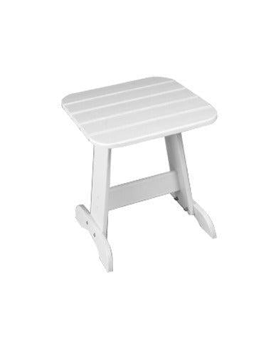 Seaside Casual Recycled Plastic Adirondack End Table - LEAD TIME TO SHIP 4 TO 6 WEEKS