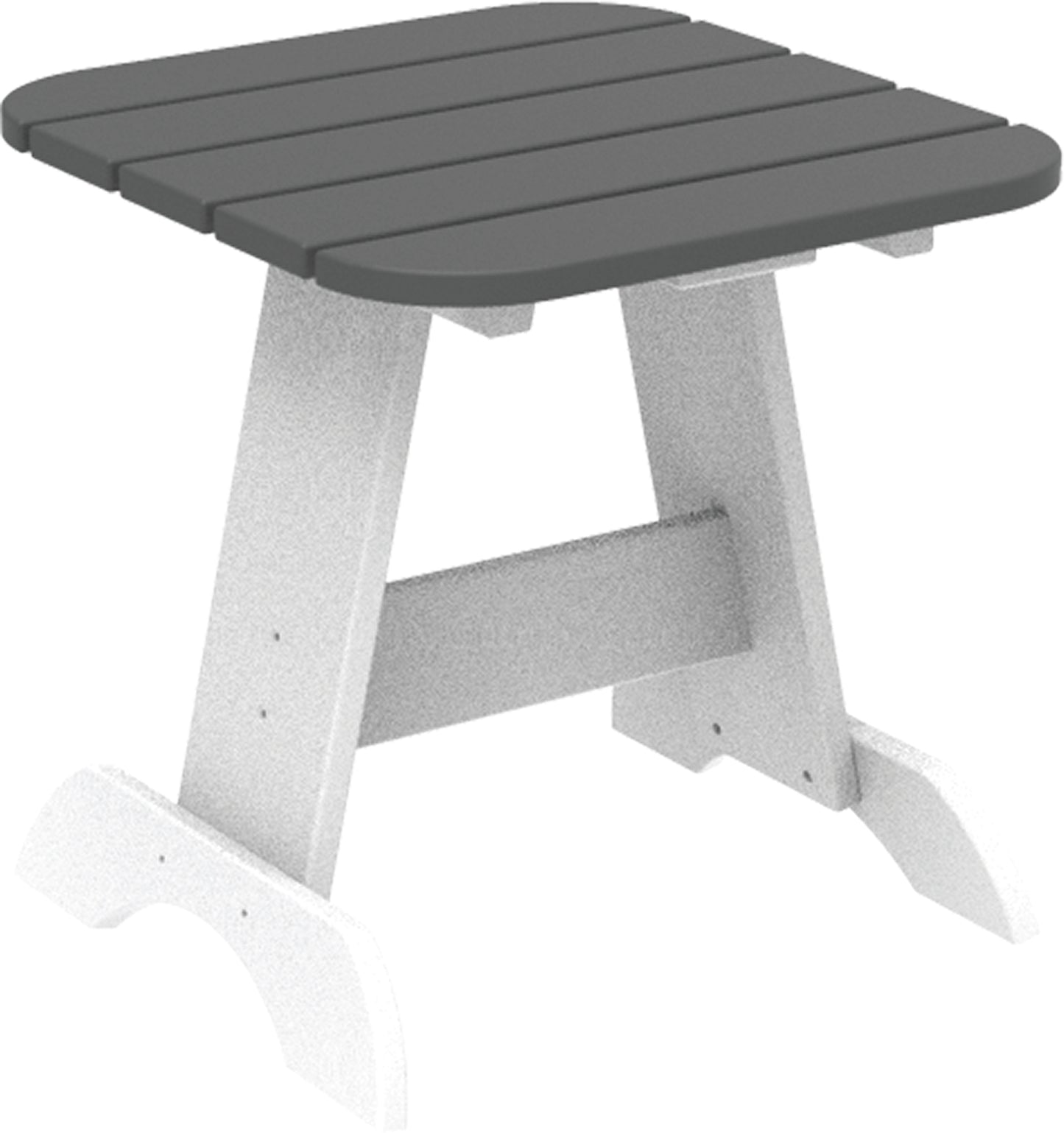 Seaside Casual Recycled Plastic Adirondack End Table - LEAD TIME TO SHIP 4 TO 6 WEEKS