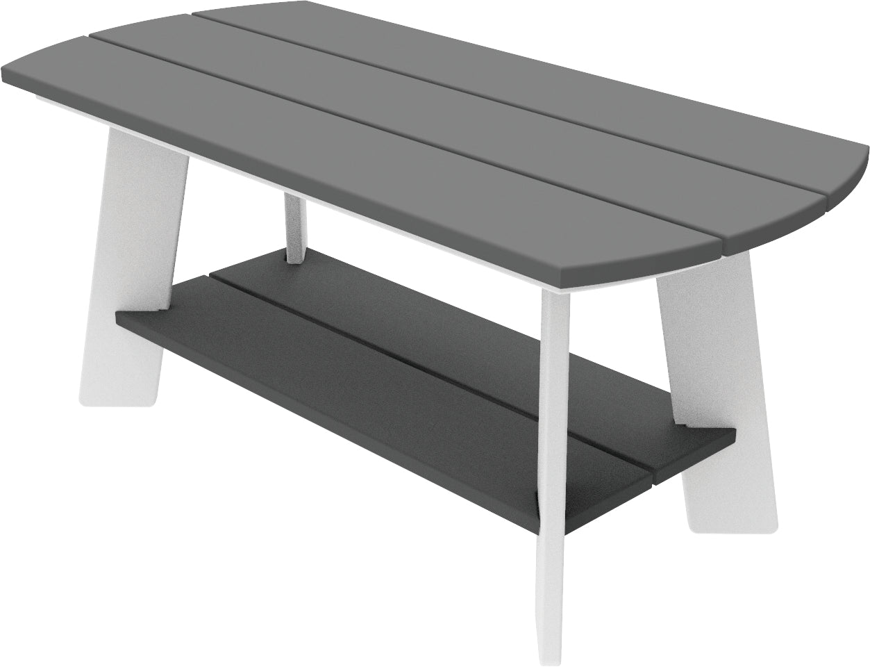 Seaside Casual Recycled Plastic Adirondack Coffee Table - LEAD TIME TO SHIP 4 TO 6 WEEKS