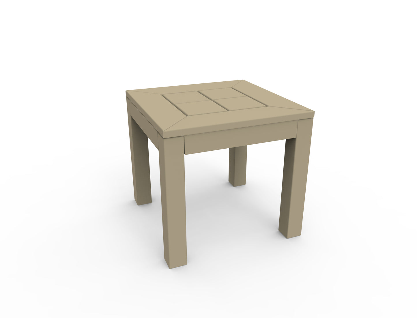 Seaside Casual Recycled Plastic Southport Bunching Table - LEAD TIME TO SHIP 2 TO 4 WEEKS