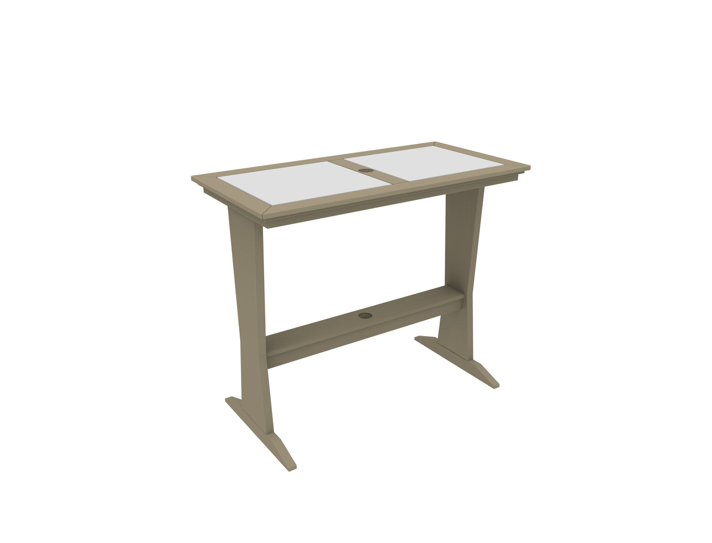 Seaside Casual Recycled Plastic SYM Pub Table (BAR HEIGHT) - LEAD TIME TO SHIP 4 TO 6 WEEKS
