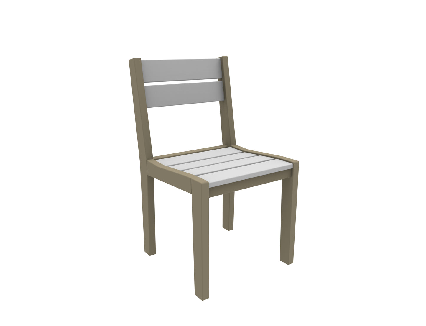 Seaside Casual Recycled Plastic Coastline Café Dining Chair - LEAD TIME TO SHIP 2 TO 4 WEEKS
