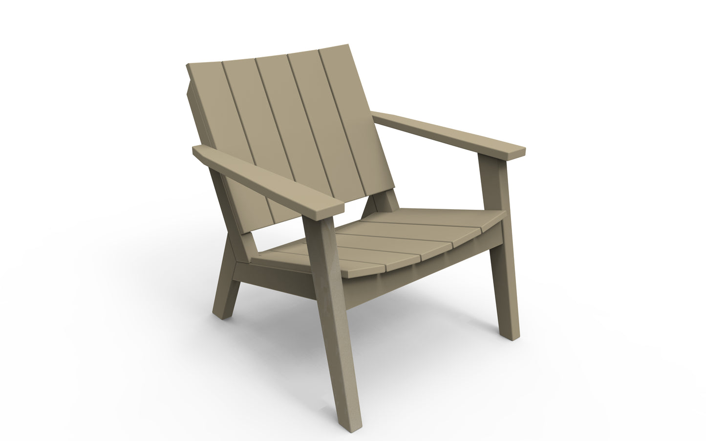 Seaside Casual Recycled Plastic MAD Chat Chair - LEAD TIME TO SHIP 2 TO 4 WEEKS