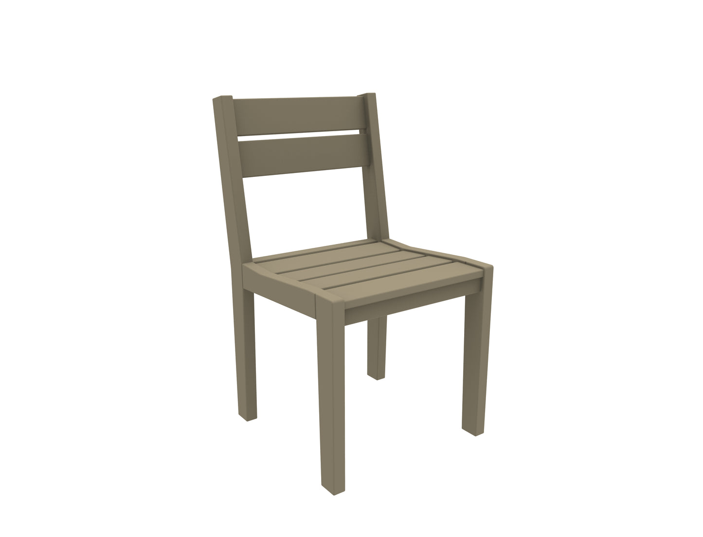 Seaside Casual Recycled Plastic Coastline Café Dining Chair - LEAD TIME TO SHIP 2 TO 4 WEEKS