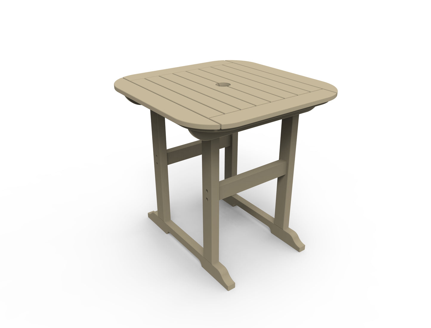 Seaside Casual Recycled Plastic Portsmouth Dining Table 30" x 30" - LEAD TIME TO SHIP 4 TO 6 WEEKS