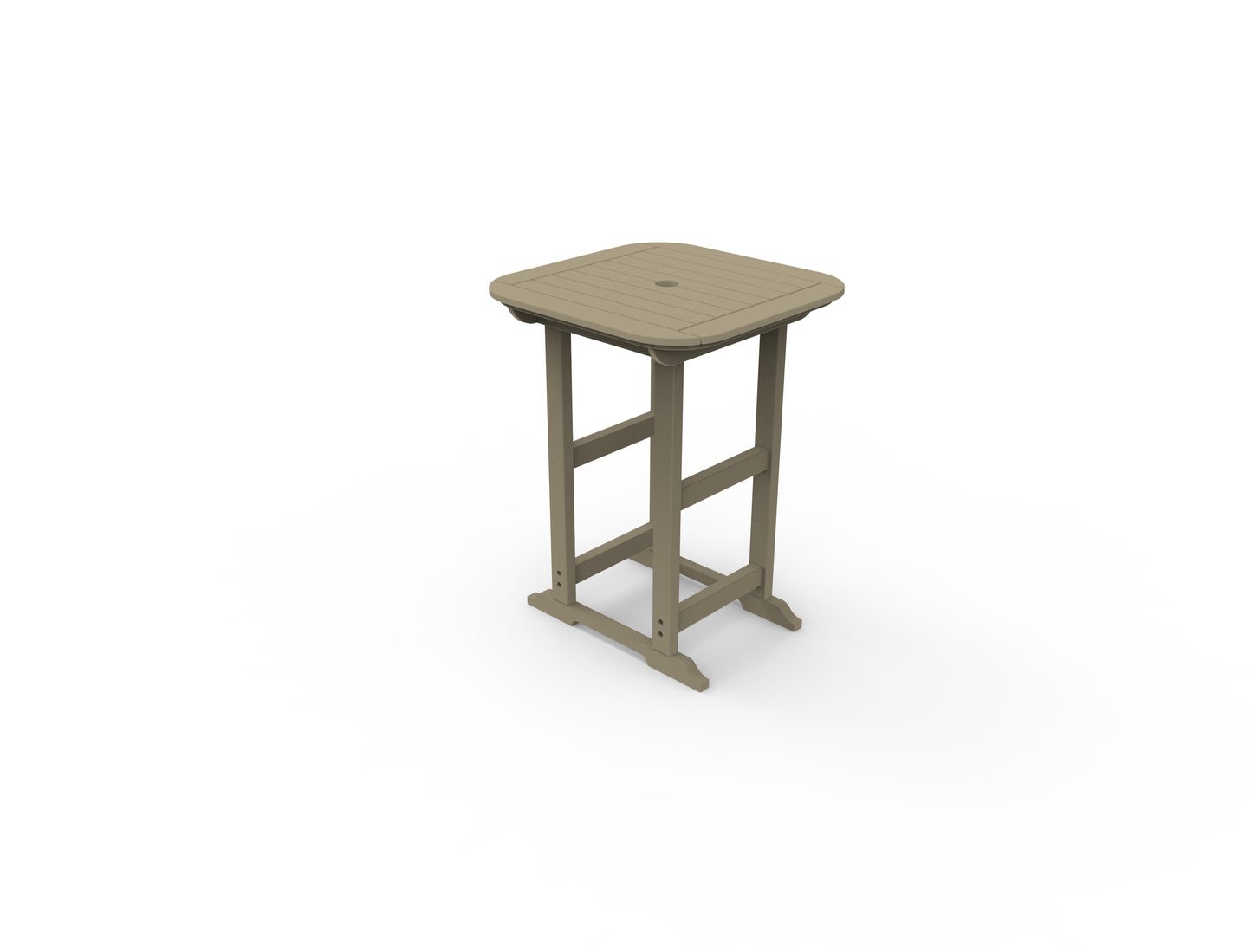 Seaside Casual Recycled Plastic Portsmouth Bar Table 30" x 30" (BAR HEIGHT) - LEAD TIME TO SHIP 2 TO 4 WEEKS