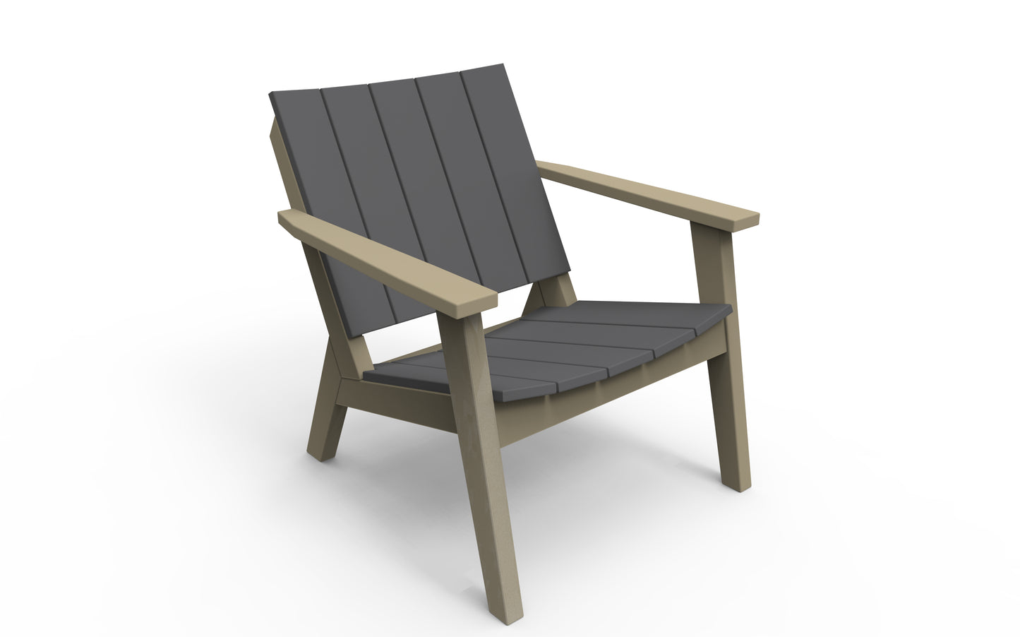 Seaside Casual Recycled Plastic MAD Chat Chair - LEAD TIME TO SHIP 2 TO 4 WEEKS