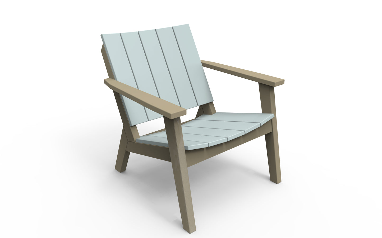 Seaside Casual Recycled Plastic MAD Chat Chair - LEAD TIME TO SHIP 2 TO 4 WEEKS