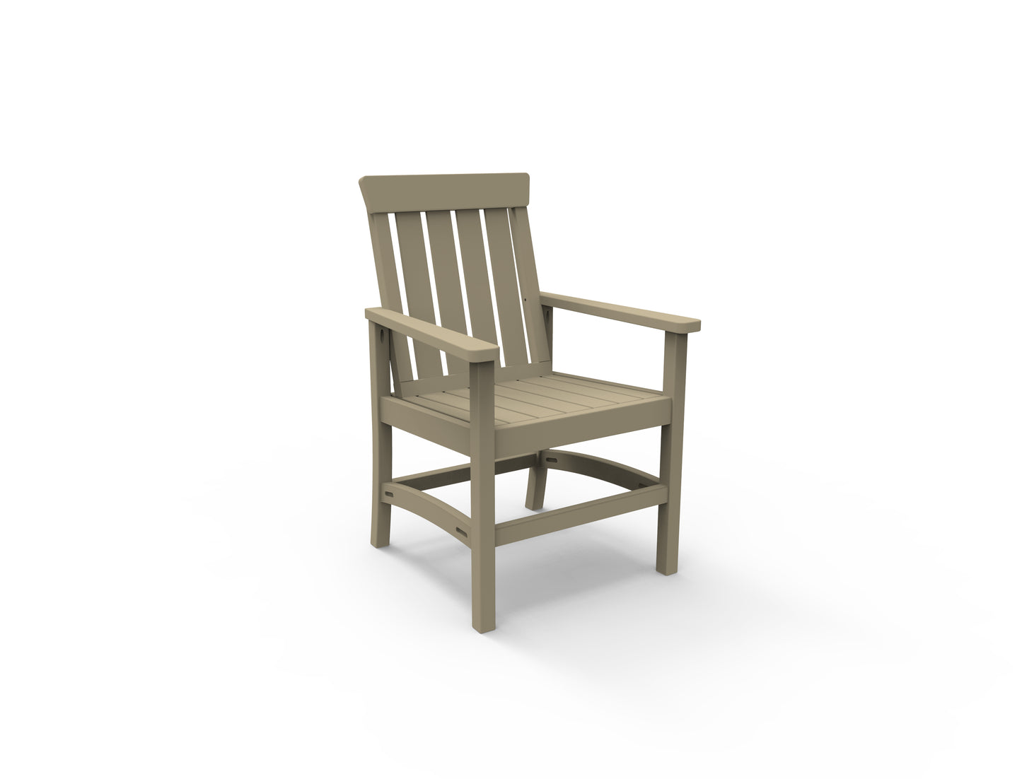 Seaside Casual Recycled Plastic Hampton Dining Chair - LEAD TIME TO SHIP 2 TO 4 WEEKS
