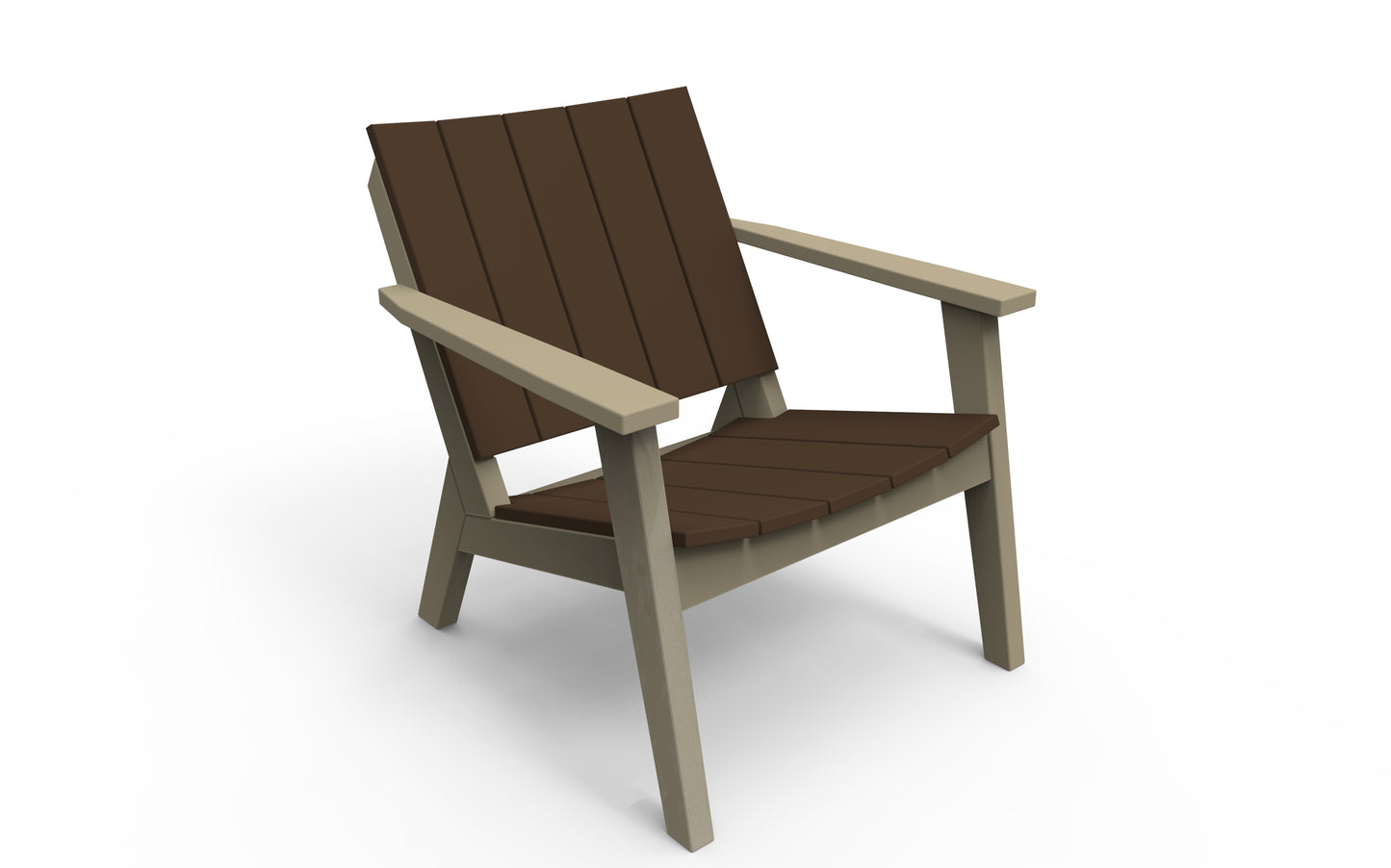 Seaside Casual Recycled Plastic MAD Chat Chair - LEAD TIME TO SHIP 2 TO 4 WEEKS