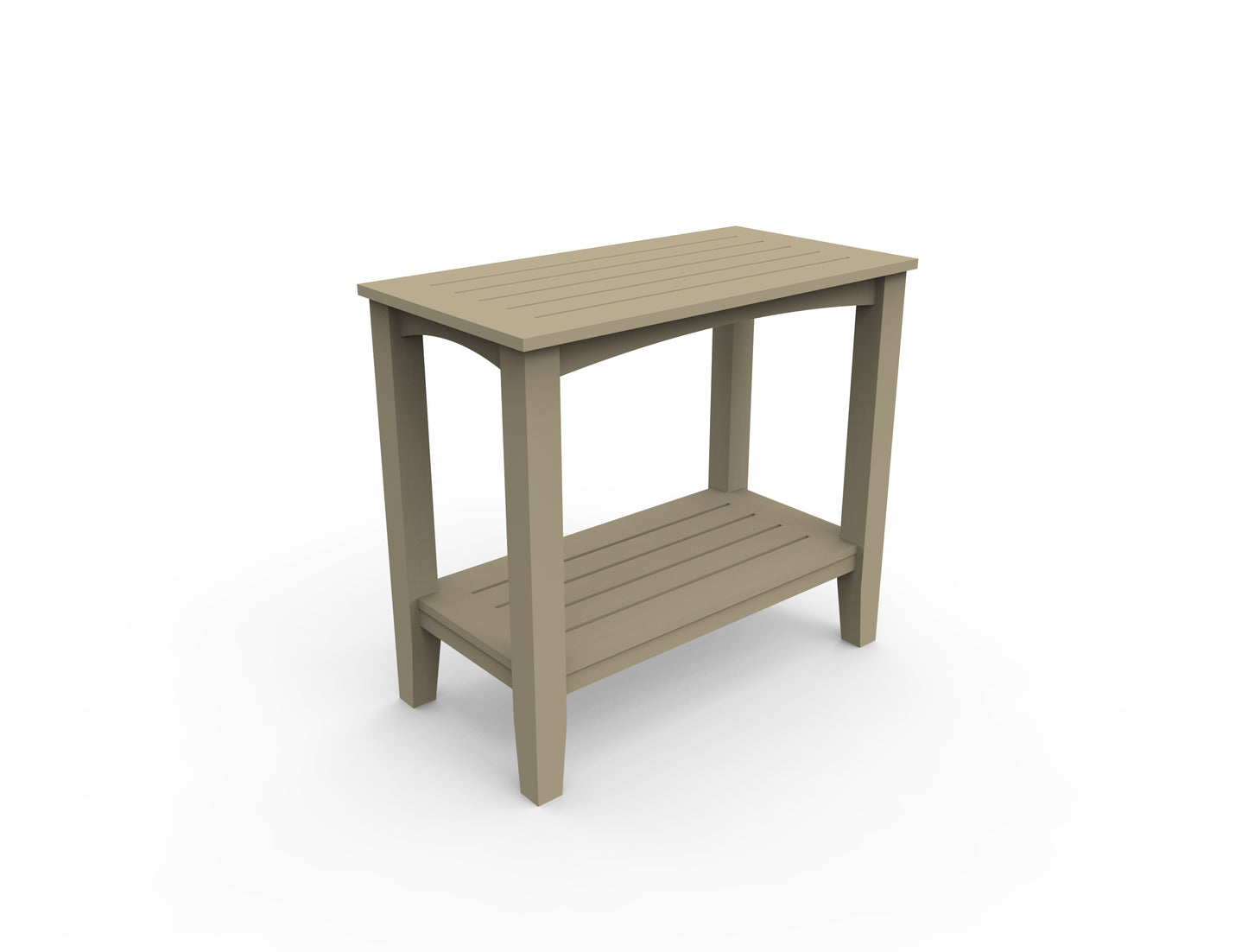 Seaside Casual Recycled Plastic Windsor Small Buffet - LEAD TIME TO SHIP 4 TO 6 WEEKS