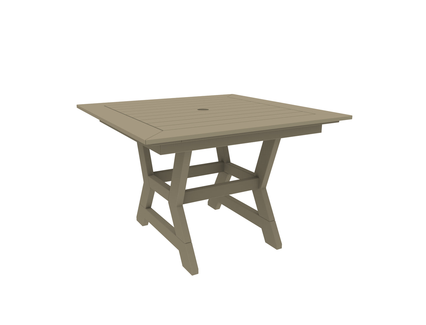 Seaside Casual Recycled Plastic SYM Dining Table 44" x 44" - LEAD TIME TO SHIP 4 TO 6 WEEKS