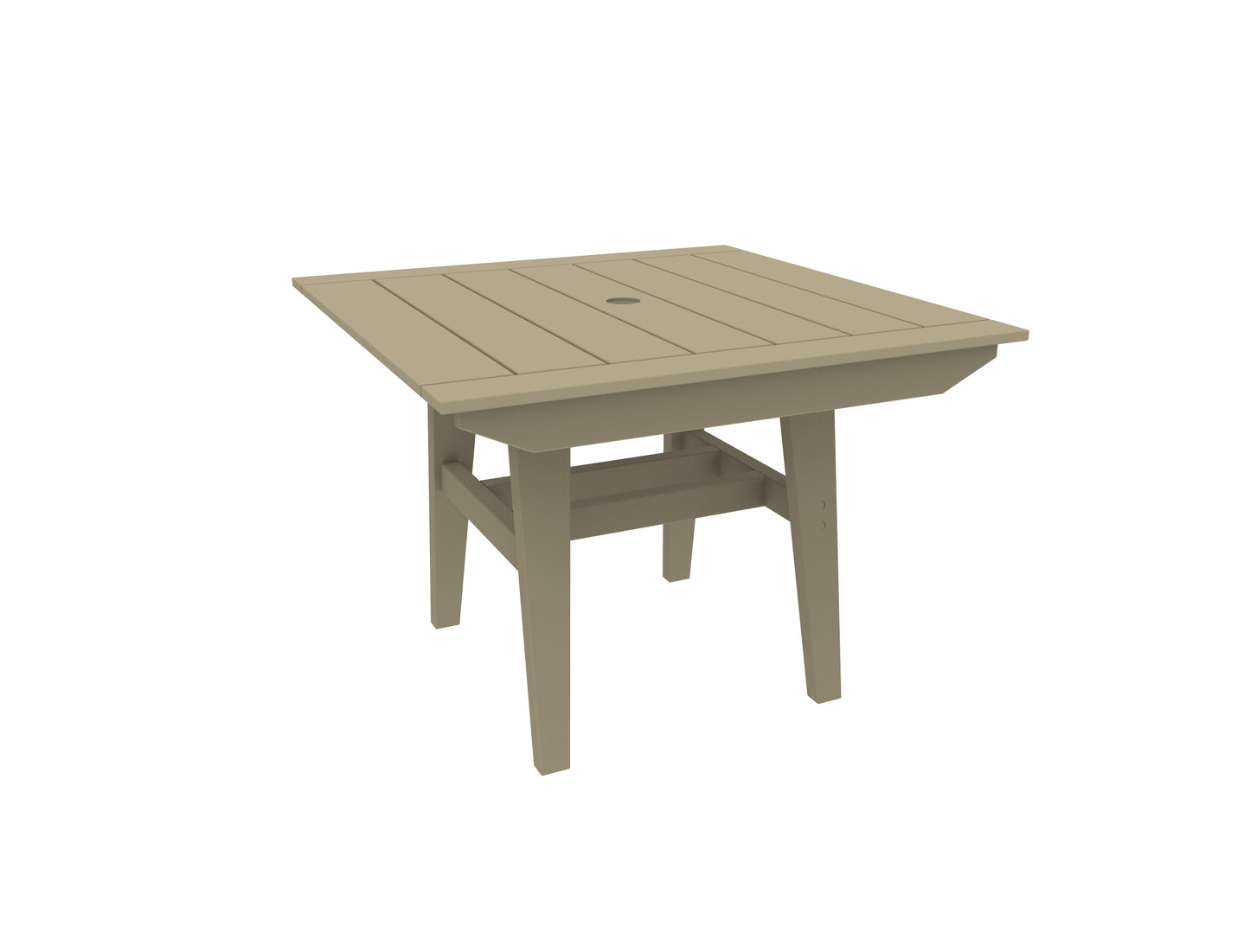 Seaside Casual Recycled Plastic MAD Dining Table 40" x 40"- LEAD TIME TO SHIP 2 TO 4 WEEKS