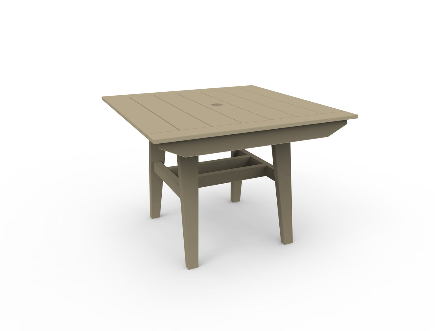 Seaside Casual Recycled Plastic MAD Dining Table 40" x 40"- LEAD TIME TO SHIP 2 TO 4 WEEKS