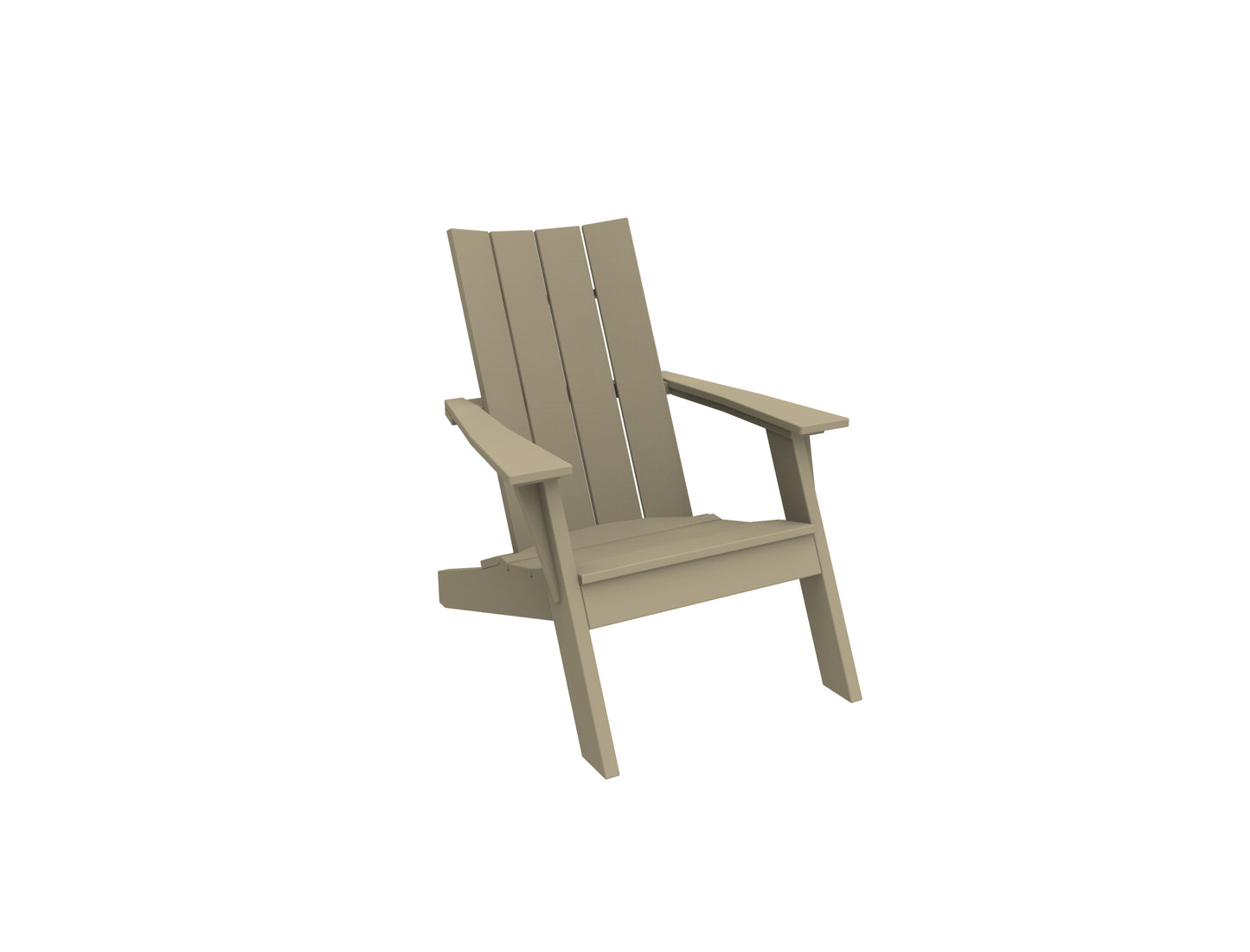 Seaside Casual Recycled Plastic MAD Adirondack - LEAD TIME TO SHIP 2 TO 4 WEEKS