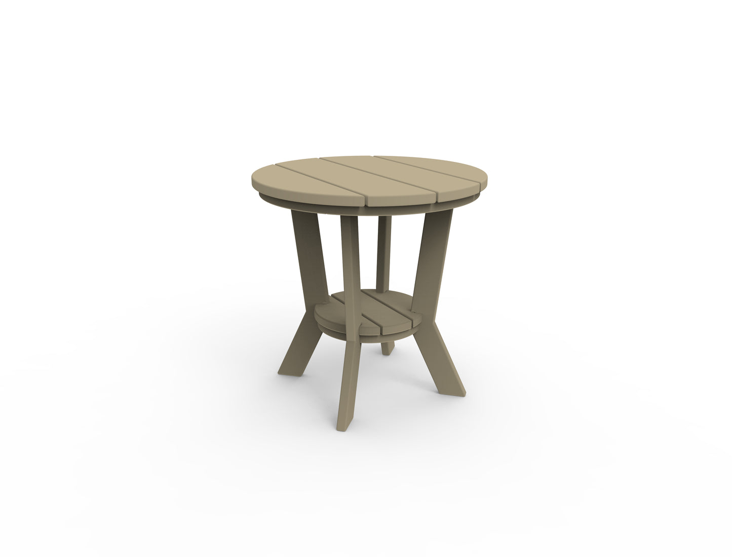 Seaside Casual Recycled Plastic MAD Side Table - LEAD TIME TO SHIP 2 TO 4 WEEKS