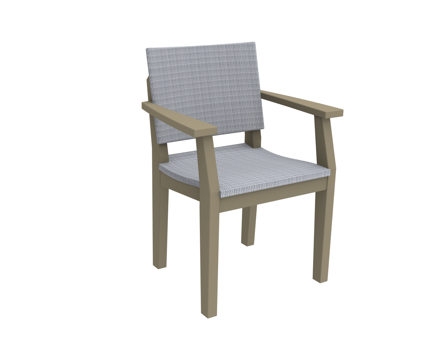 Seaside Casual Recycled Plastic MAD Dining Arm Chair (WOVEN) - LEAD TIME TO SHIP 2 TO 4 WEEKS Regular price