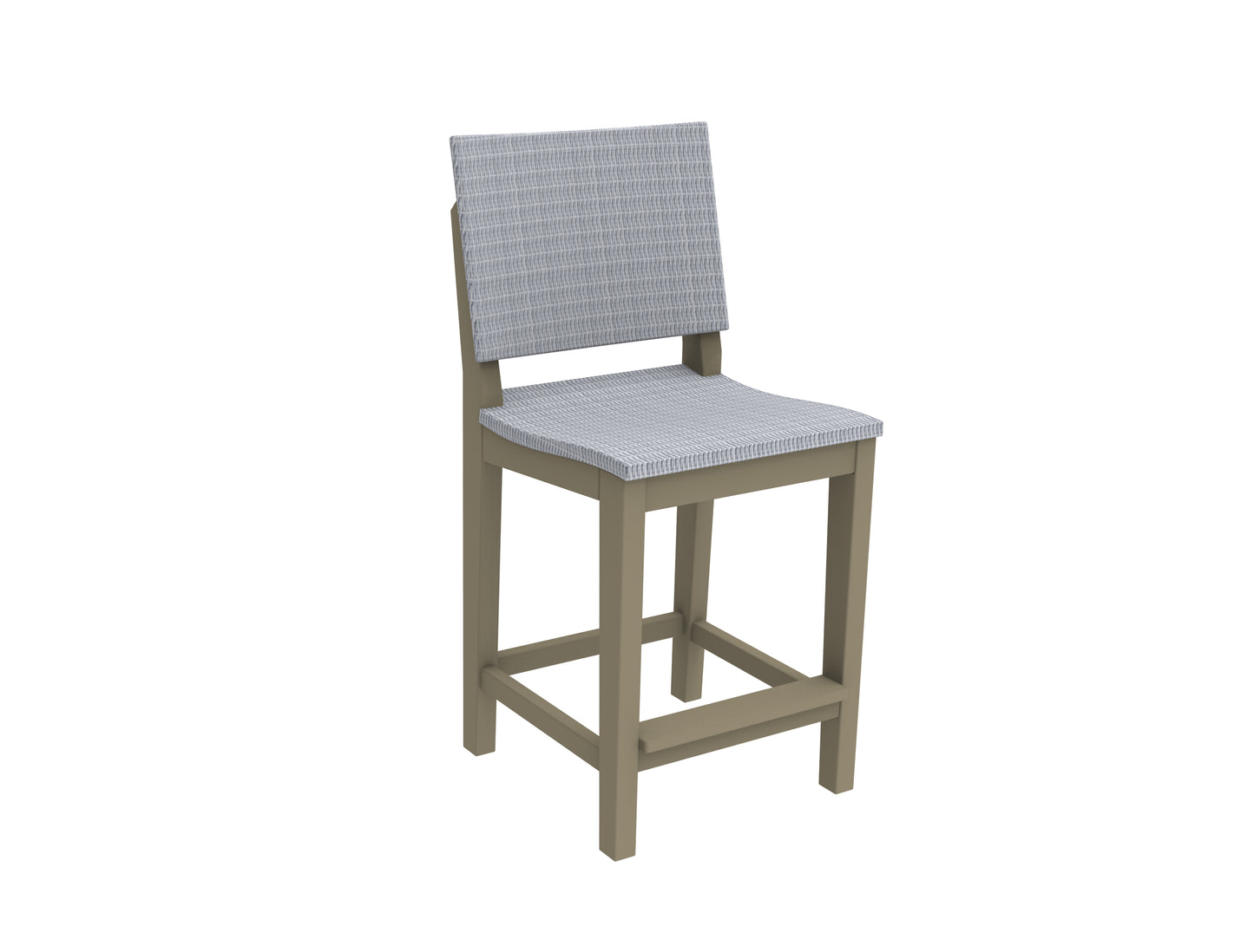 Seaside Casual Recycled Plastic MAD Balcony Side Chair (WOVEN) - LEAD TIME TO SHIP 2 TO 4 WEEKS Regular price