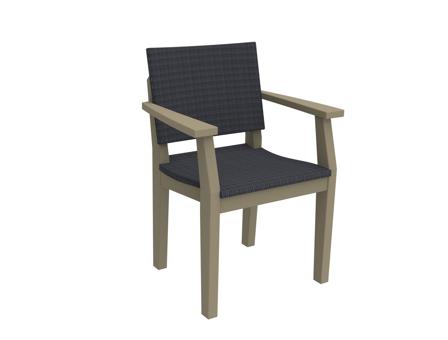 Seaside Casual Recycled Plastic MAD Dining Arm Chair (WOVEN) - LEAD TIME TO SHIP 2 TO 4 WEEKS Regular price