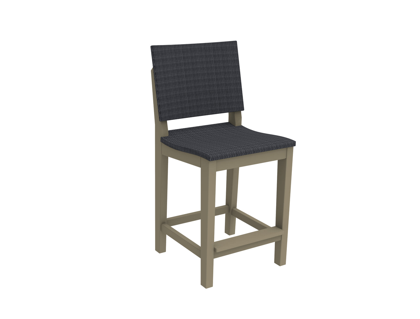 Seaside Casual Recycled Plastic MAD Balcony Side Chair (WOVEN) - LEAD TIME TO SHIP 2 TO 4 WEEKS Regular price