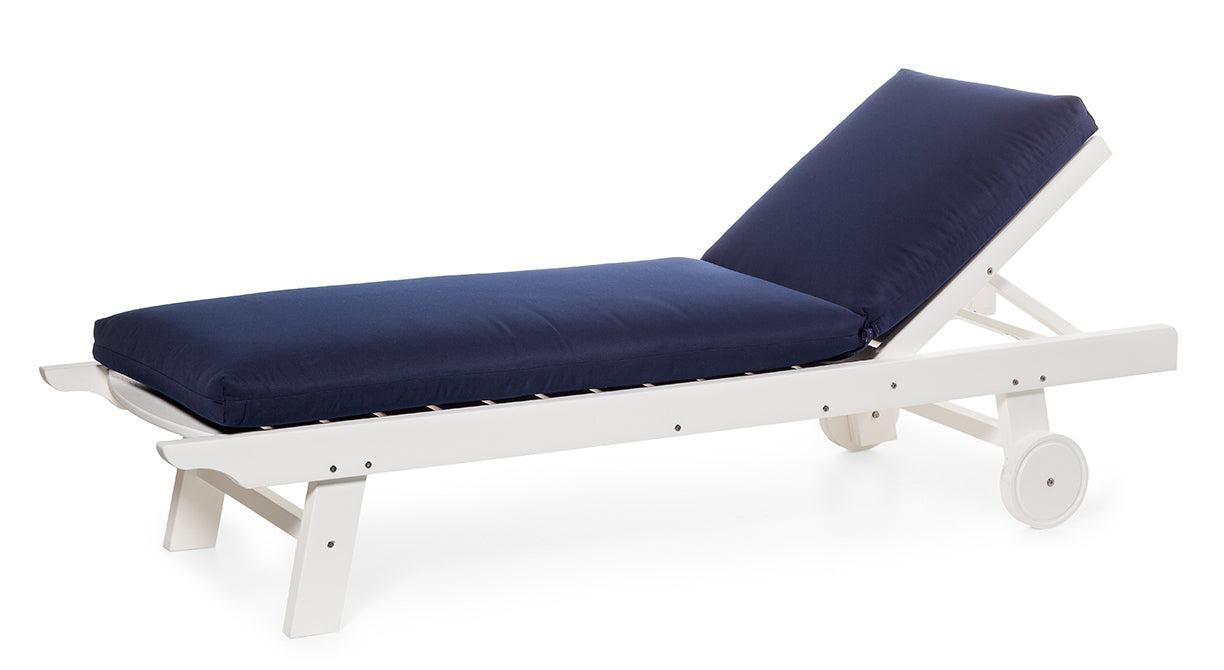 Seaside Casual Recycled Plastic Kingston Chaise - LEAD TIME TO SHIP 4 TO 6 WEEKS