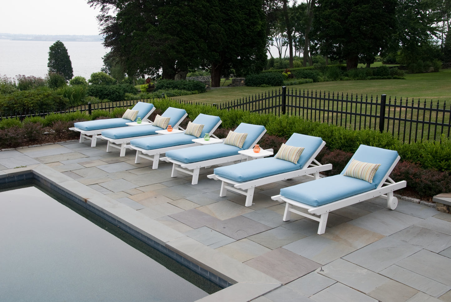 Seaside Casual Recycled Plastic Kingston Chaise - LEAD TIME TO SHIP 4 TO 6 WEEKS