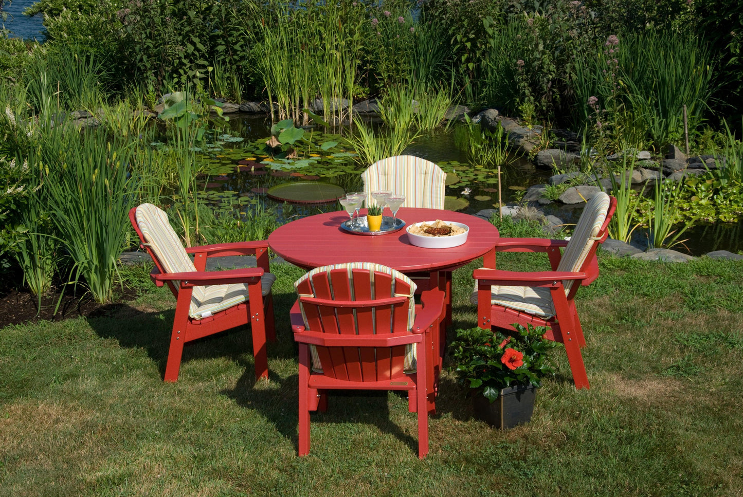 Seaside Casual Recycled Plastic Salem Dining Table 4' - LEAD TIME TO SHIP 2 TO 4 WEEKS