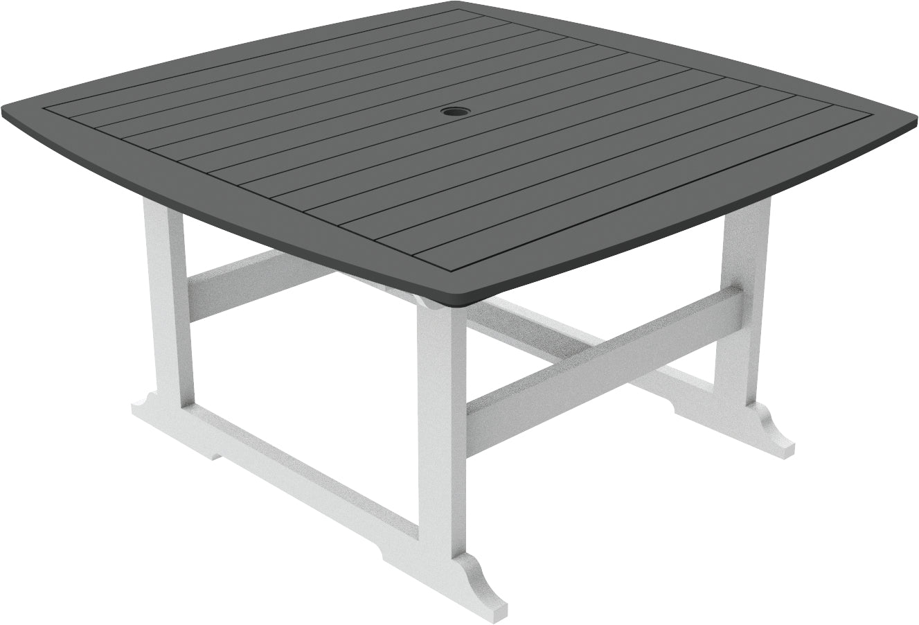 Seaside Casual Recycled Plastic Portsmouth Dining Table 56" x 56" - LEAD TIME TO SHIP 4 TO 6 WEEKS