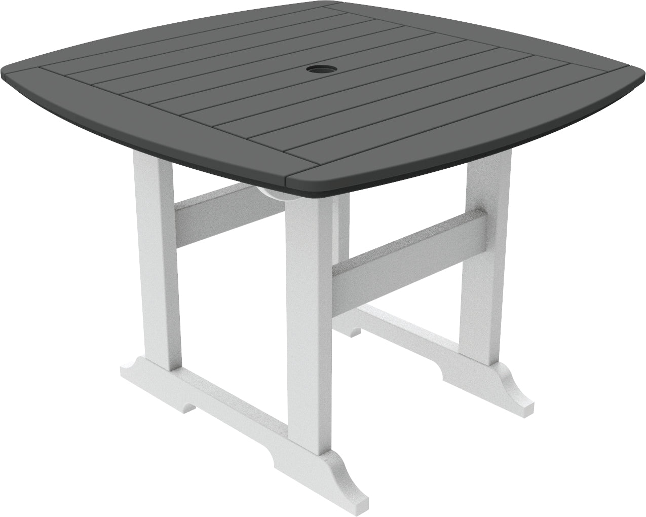 Seaside Casual Recycled Plastic Portsmouth Dining Table 42" x 42" - LEAD TIME TO SHIP 4 TO 6 WEEKS