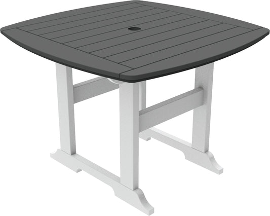 Seaside Casual Recycled Plastic Portsmouth Dining Table 42" x 42" - LEAD TIME TO SHIP 2 TO 4 WEEKS