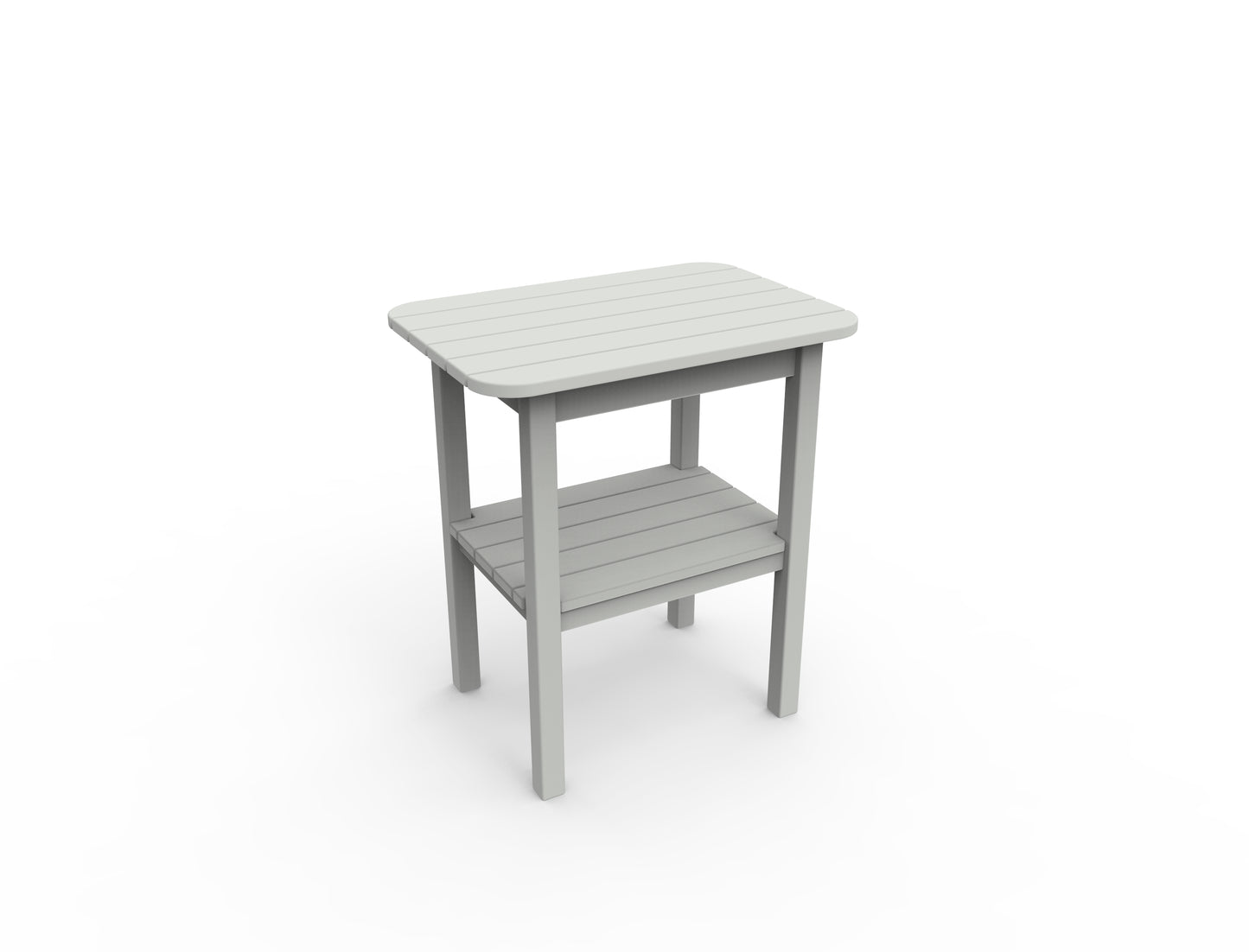Seaside Casual Recycled Plastic Westerly Balcony End Table (COUNTER HEIGHT) - LEAD TIME TO SHIP 4 TO 6 WEEKS