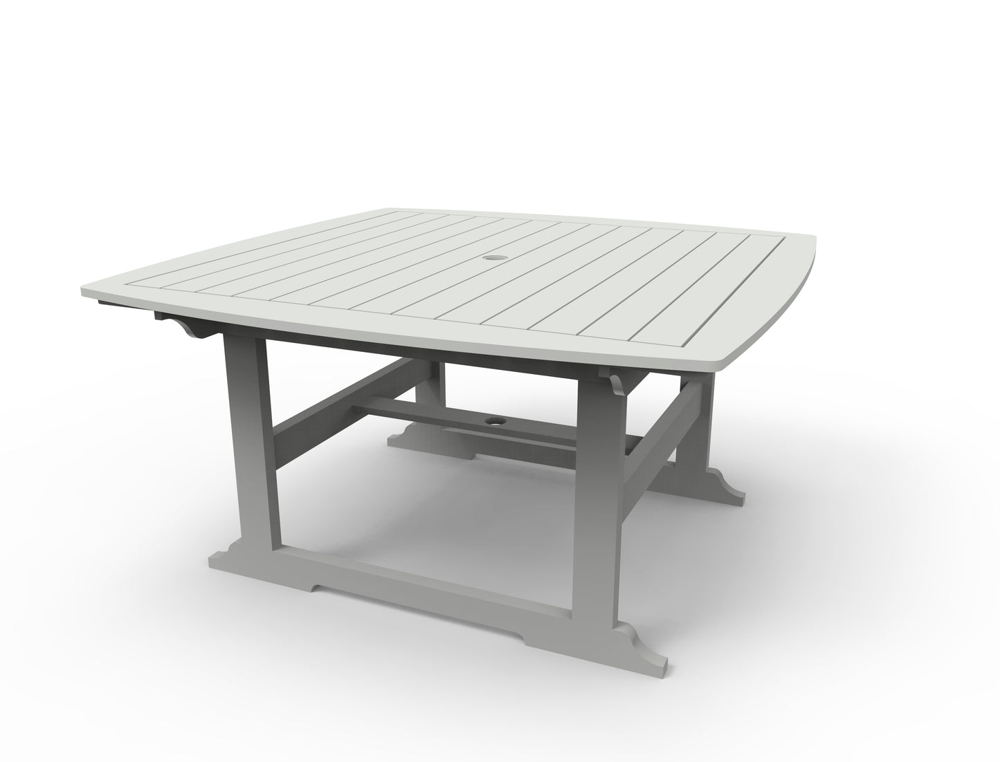 Seaside Casual Recycled Plastic Portsmouth Dining Table 56" x 56" - LEAD TIME TO SHIP 4 TO 6 WEEKS