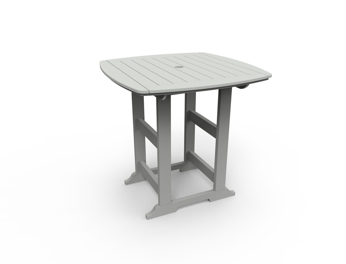 Seaside Casual Recycled Plastic Portsmouth Bar Table 42" x 42" (BAR HEIGHT) - LEAD TIME TO SHIP 2 TO 4 WEEKS