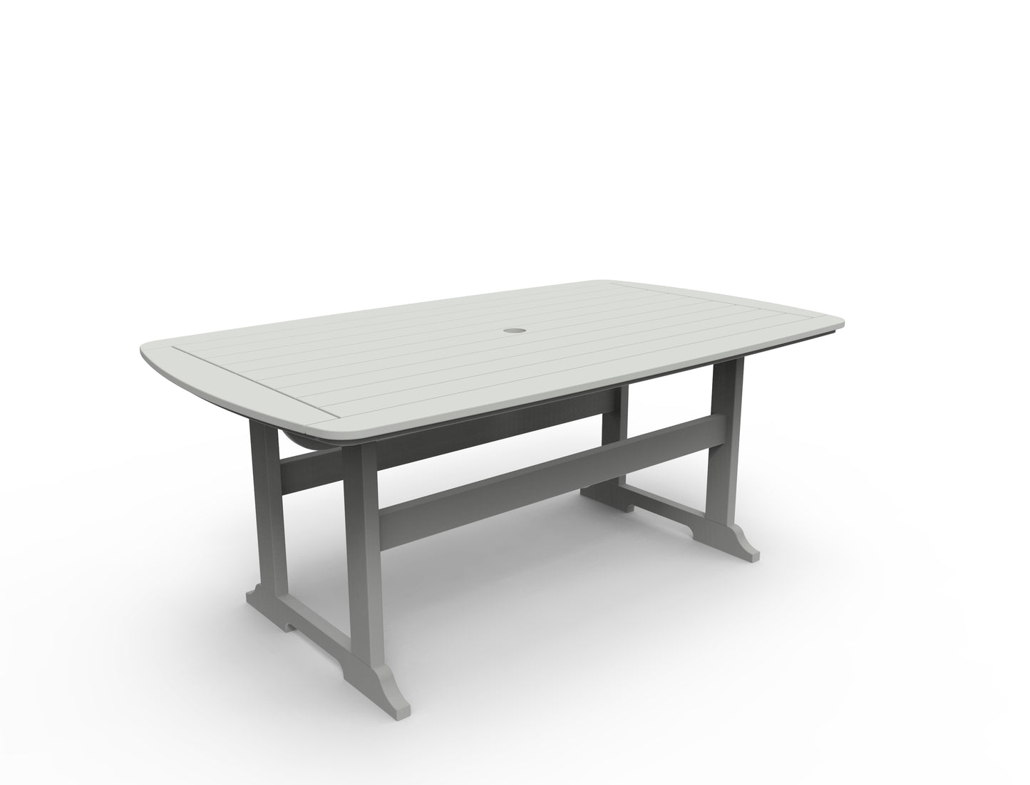 Seaside Casual Recycled Plastic Portsmouth Dining Table 42"x 72" - LEAD TIME TO SHIP 2 TO 4 WEEKS