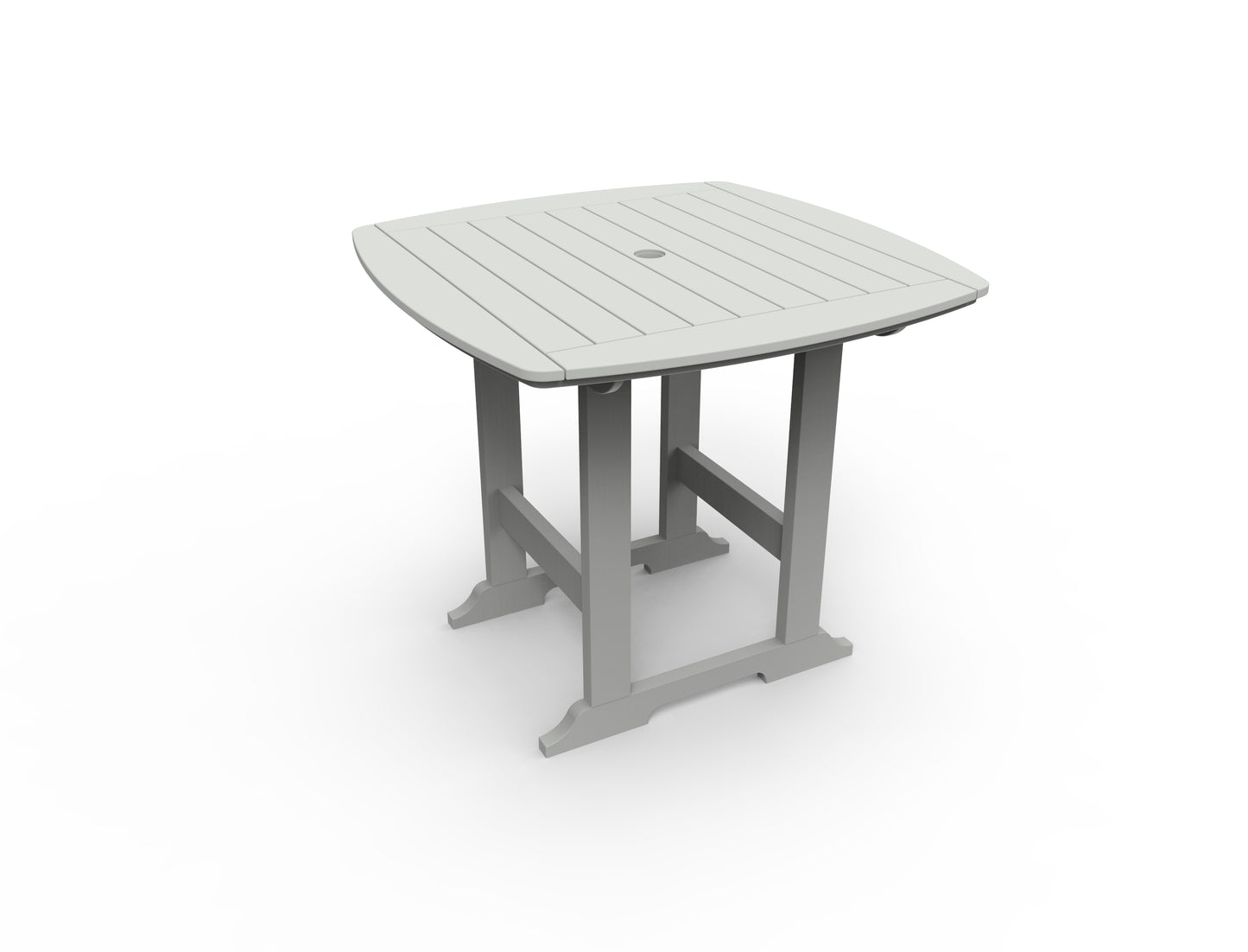 Seaside Casual Recycled Plastic Portsmouth Balcony Table 42" x 42" - LEAD TIME TO SHIP 2 TO 4 WEEKS