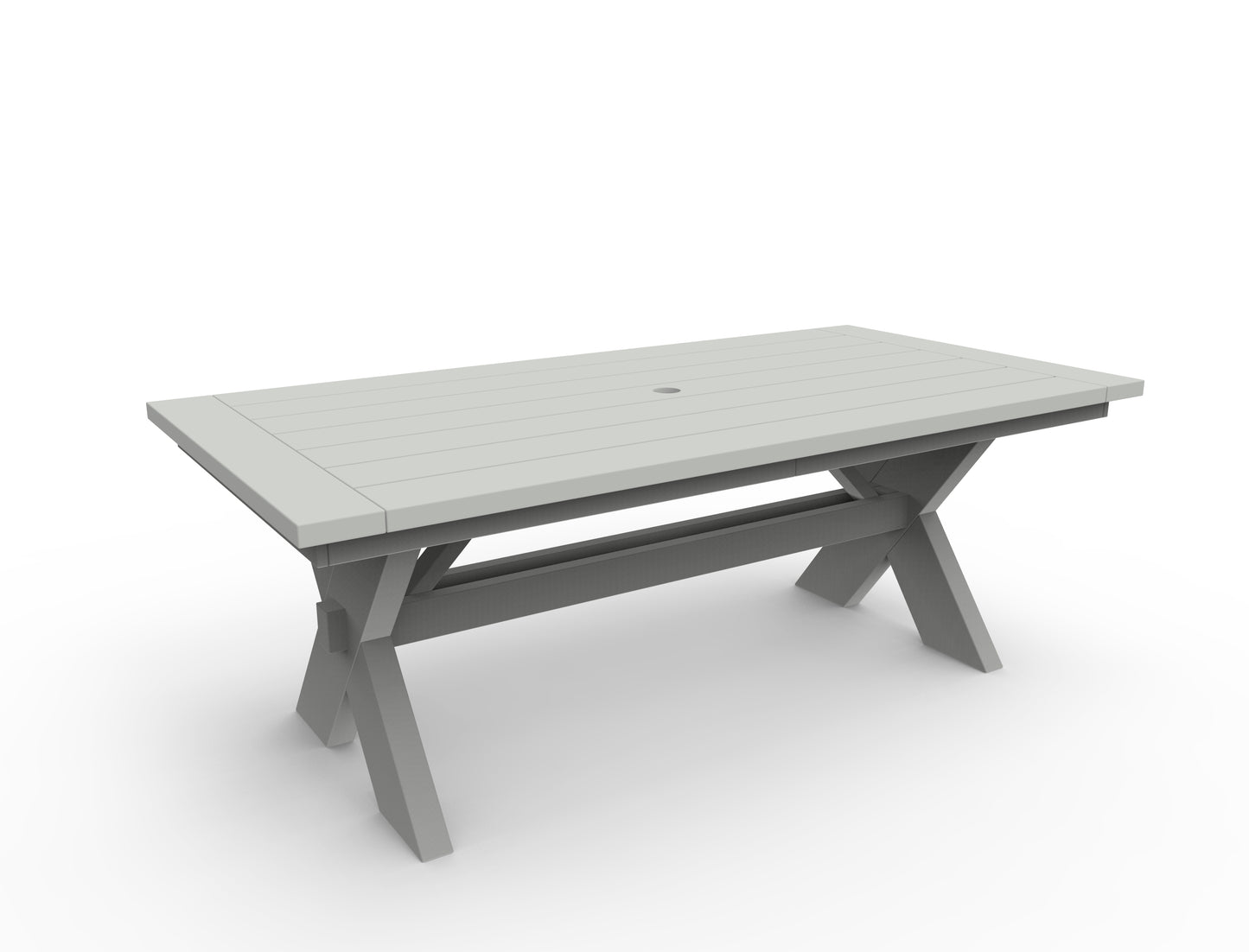 Seaside Casual Recycled Plastic Sonoma Gathering Picnic Table - LEAD TIME TO SHIP 2 TO 4 WEEKS