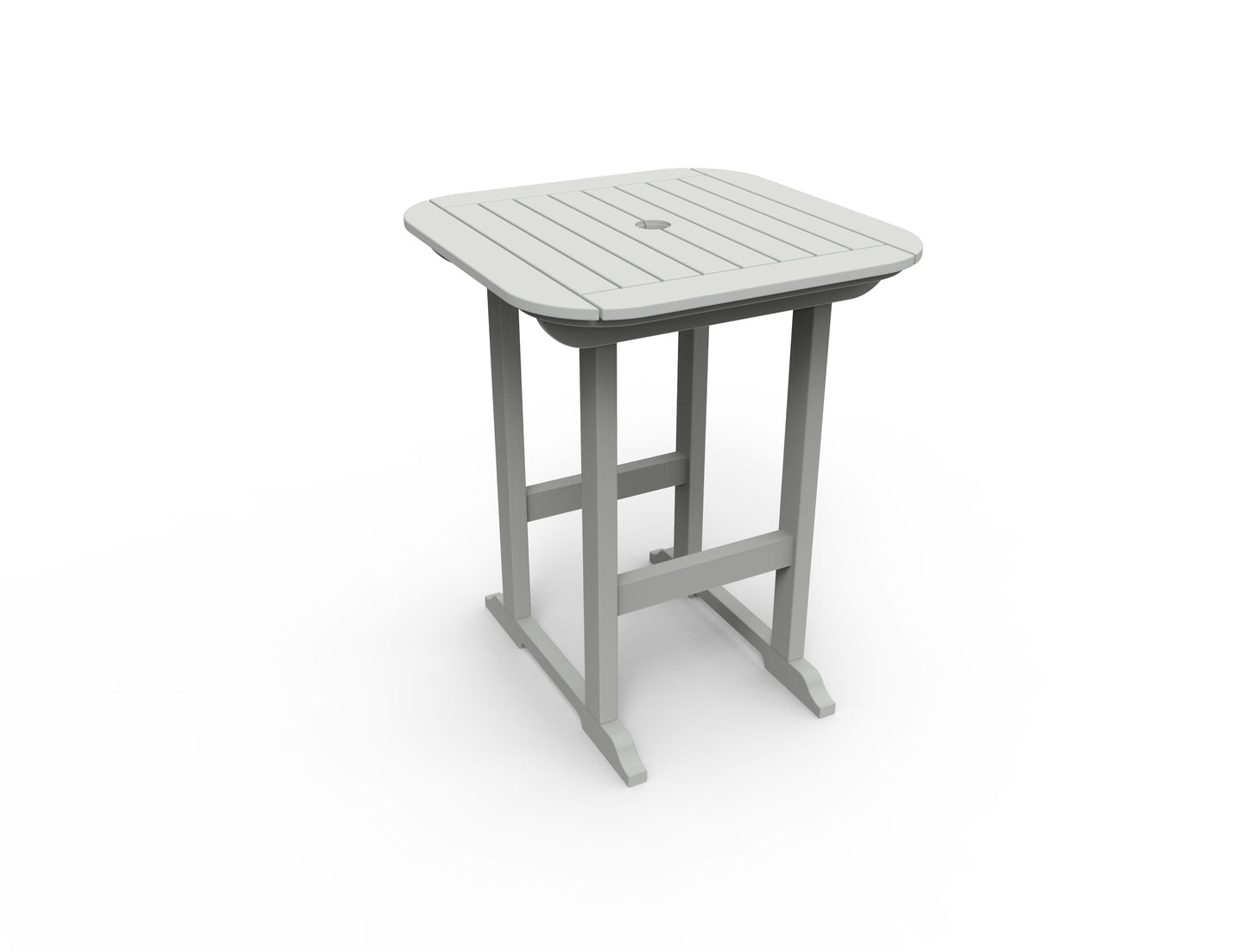 Seaside Casual Recycled Plastic Portsmouth Balcony Table 30" x 30" (COUNTER HEIGHT) - LEAD TIME TO SHIP 2 TO 4 WEEKS