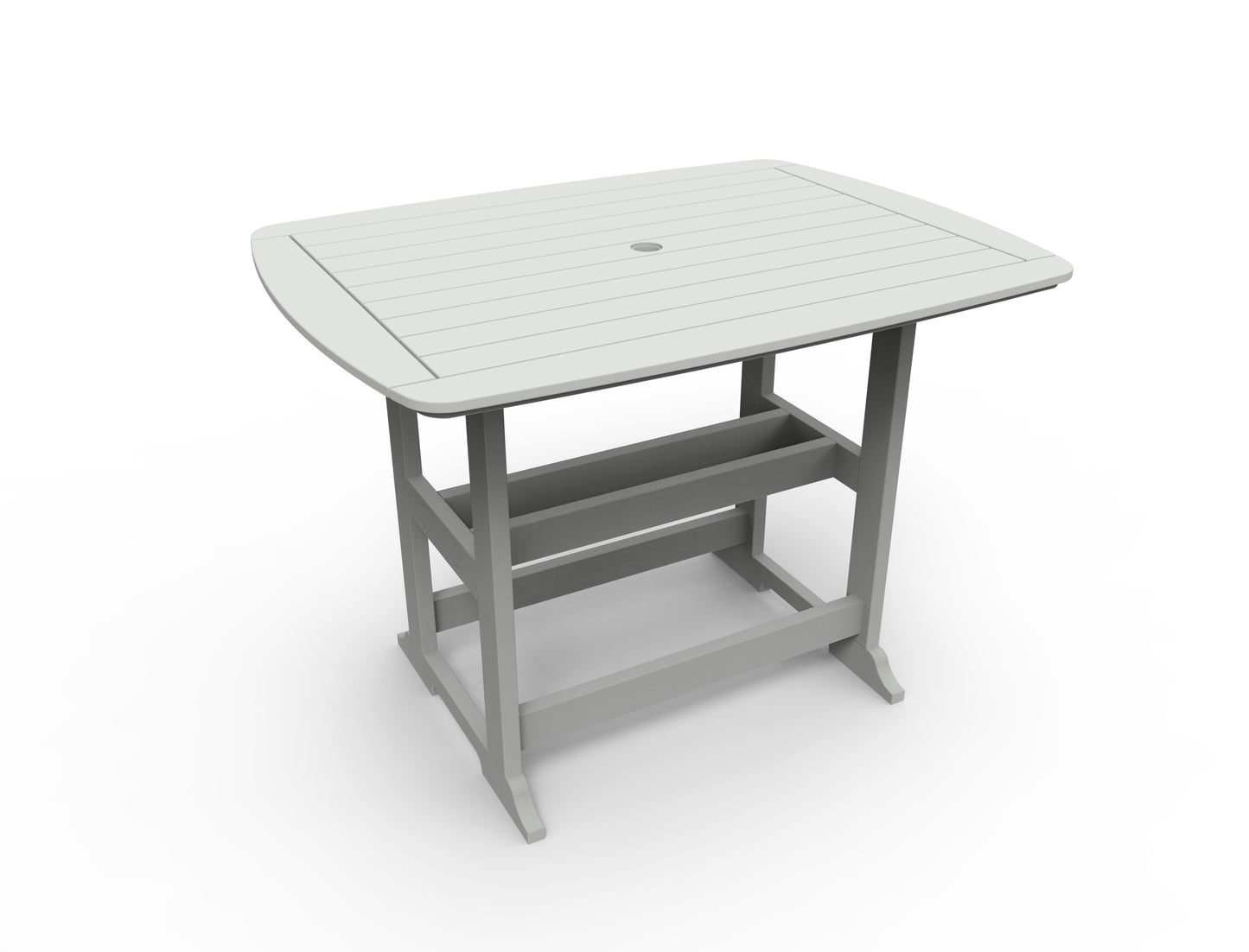 Seaside Casual Recycled Plastic Portsmouth Bar Table 42" x 56" (BAR HEIGHT) - LEAD TIME TO SHIP 2 TO 4 WEEKS