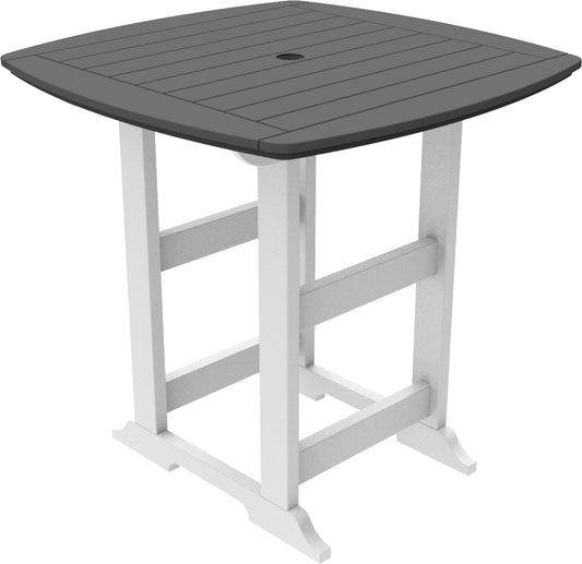 Seaside Casual Recycled Plastic Portsmouth Bar Table 42" x 42" (BAR HEIGHT) - LEAD TIME TO SHIP 2 TO 4 WEEKS