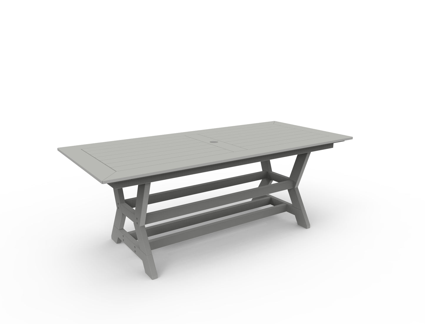 Seaside Casual Recycled Plastic SYM Dining Table 36" x 80" - LEAD TIME TO SHIP 4 TO 6 WEEKS